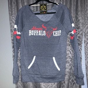 NWT! Hot Leathers Sturgis Buffalo Chip Sweatshirt Size Large